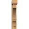 Ekena Millwork Balboa Block Rough Sawn Bracket w/ Offset Brace, Western Red Cedar, 6"W x 30"D x 34"H BKT0604X30X34BOA05RWR - alternate 4